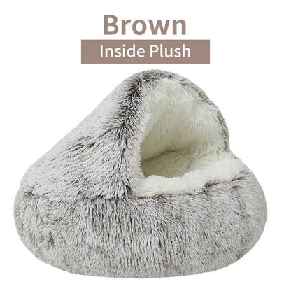 Soft Plush Cave Bed